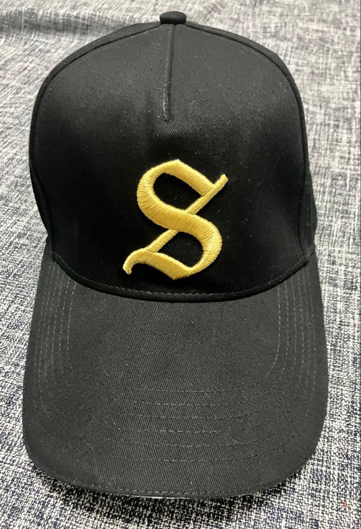 新庄剛志デザイン Bi-Tsu CAP キャップ 黒×金 送料込 SHINJO