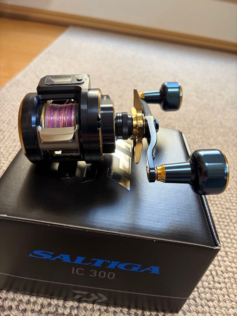 週末価格　Daiwa ソルティガ IC300 ベイトリール