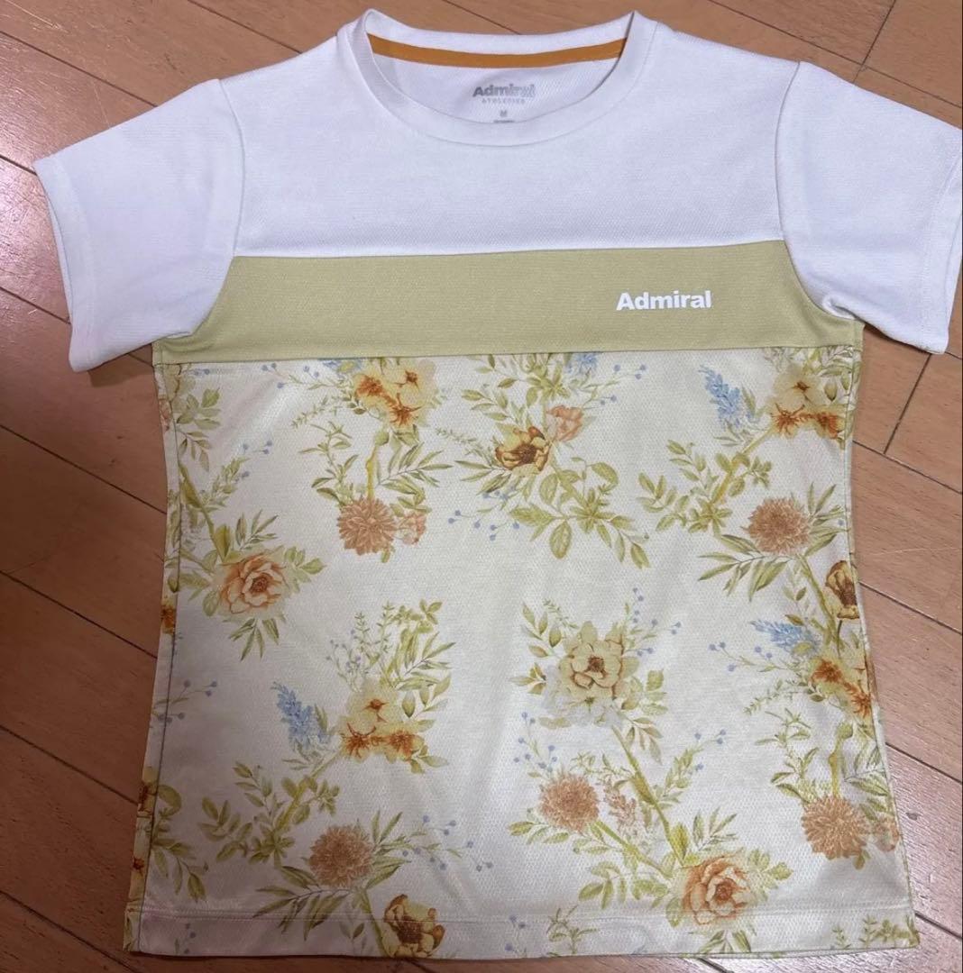 Admiral アドミラル テニスウェア フラワー柄 Mサイズ　セットアップ