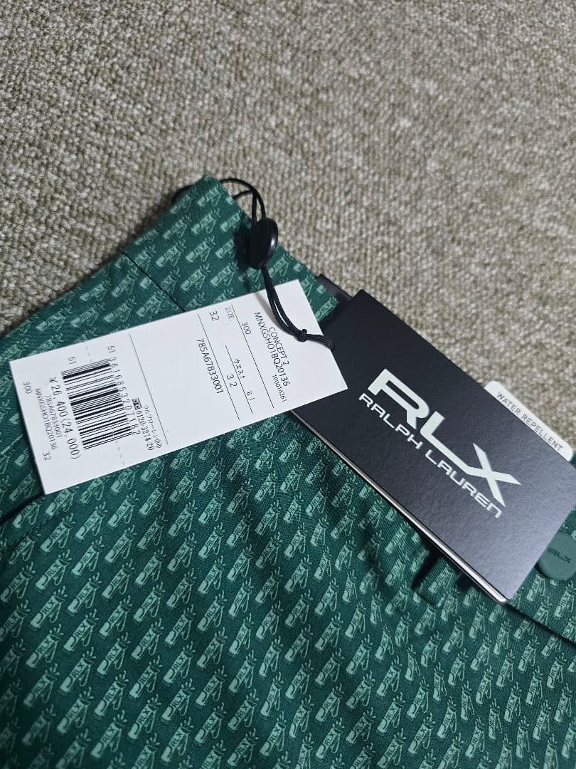 ポロ RALPH LAUREN RLX 新品 メンズゴルフショートパンツ　32
