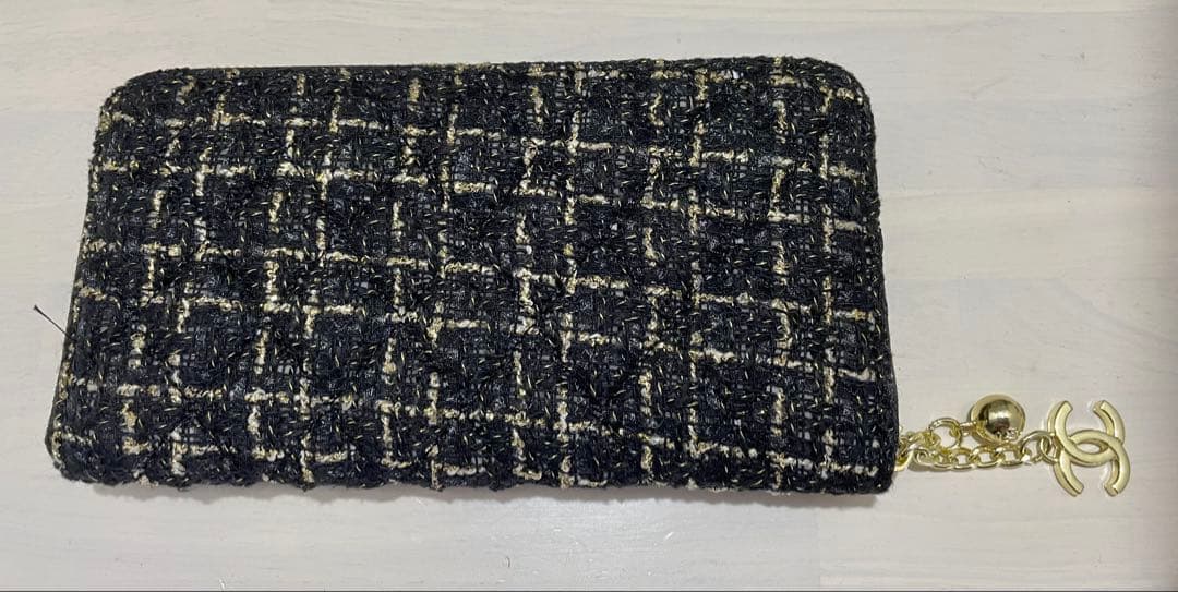 【CHANEL】ツイード長財布‼️レア‼️