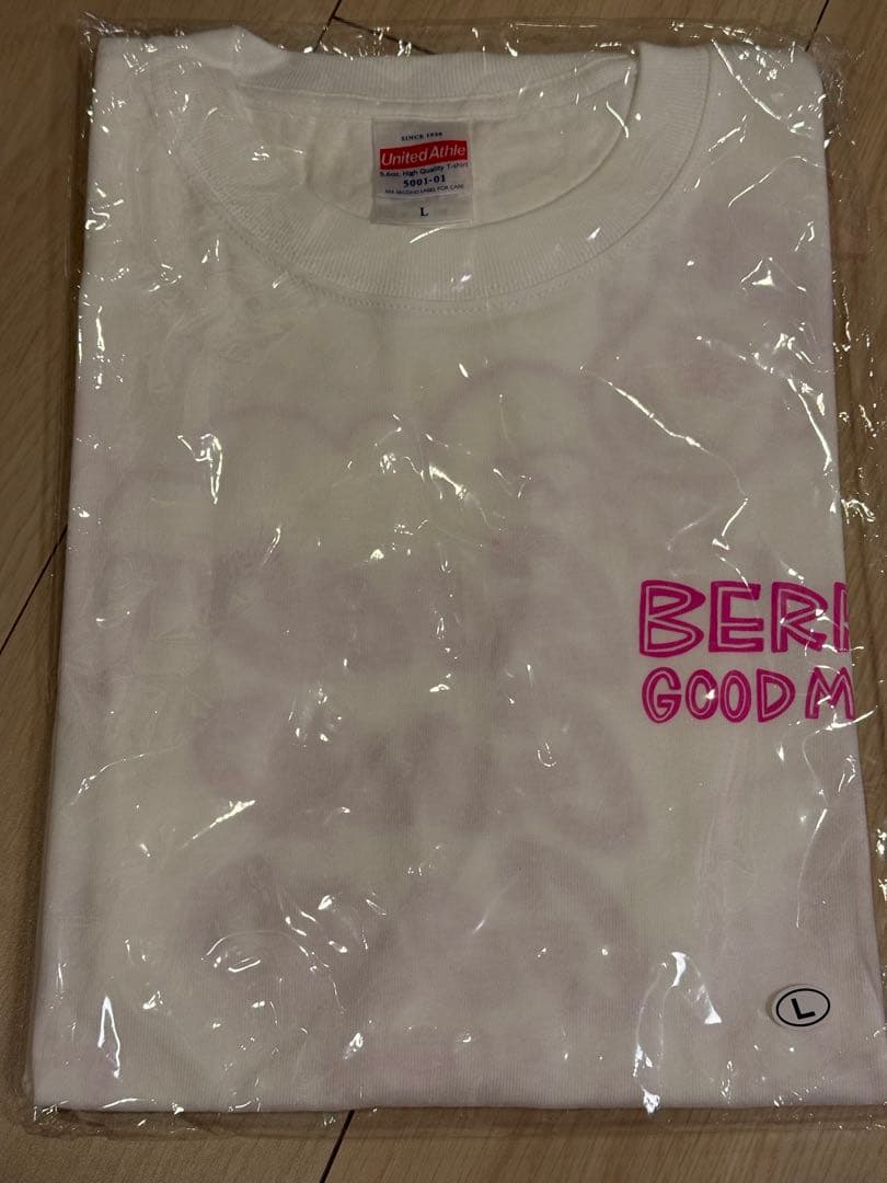 ベリーグッドマン/GGGツアーTシャツ/白黒２枚セット