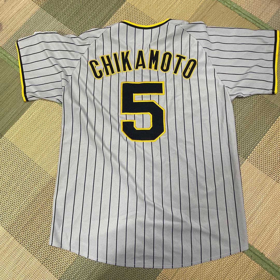 HANSHIN Tigers ユニフォーム CHIKAMOTO 5 L