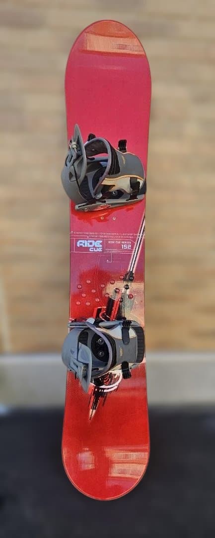 送料込み　スノーボードセット RIDE CUE 152cm ビンディング付き