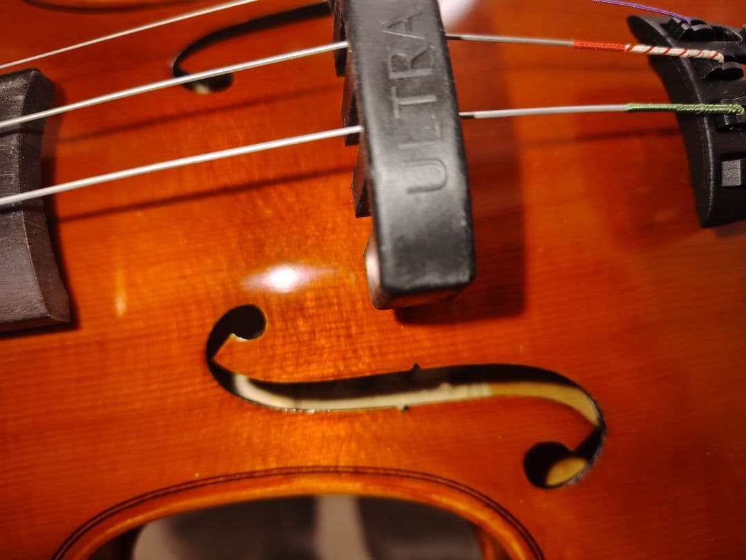 バイオリン　ケース 肩当て 松ヤニミュート　Eastman　2009年製　4/4