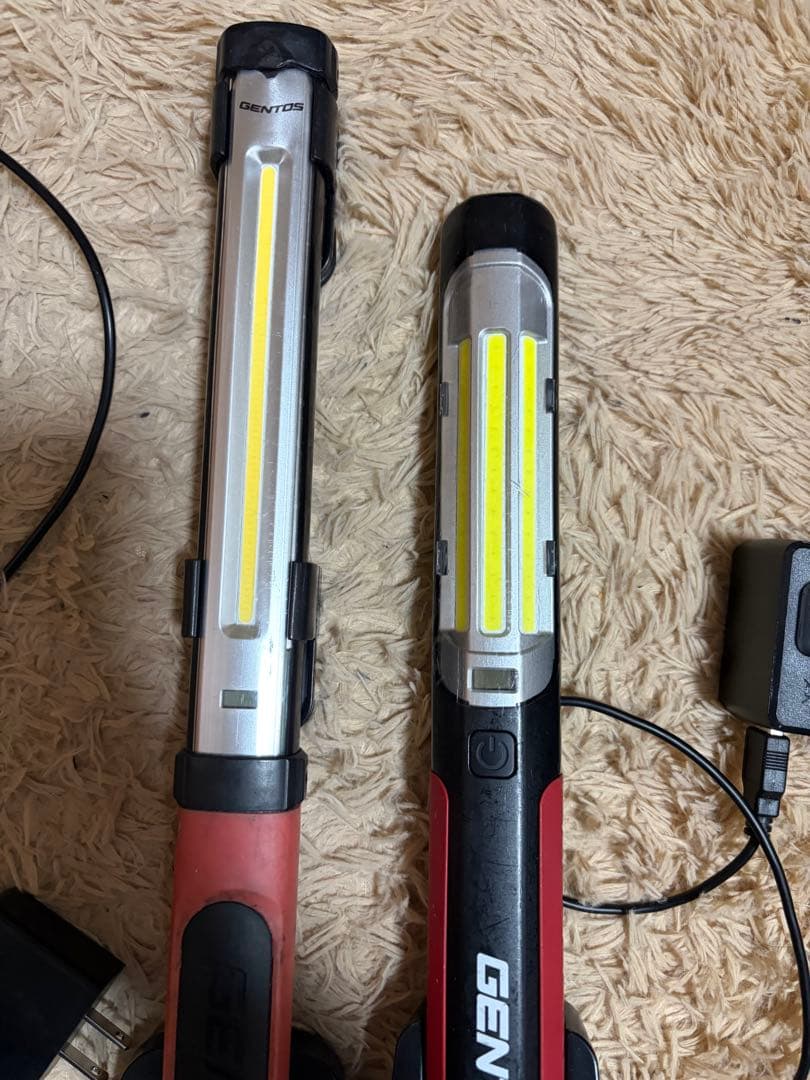 GENTOS ハンディライト 2本セット 充電式