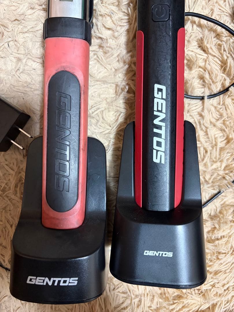 GENTOS ハンディライト 2本セット 充電式