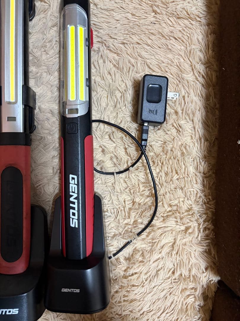 GENTOS ハンディライト 2本セット 充電式