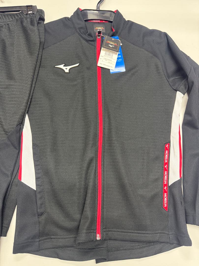 ミズノ MORELIA ジャージセット ブラック
