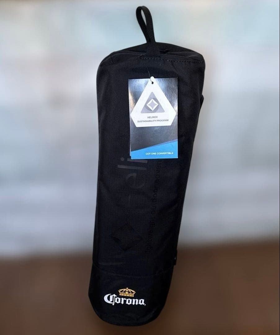 HELINOX × CORONA EXTRA W ネームコット　新品　コラボ