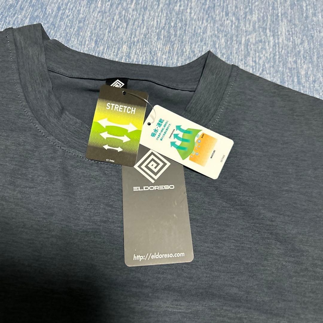 エルドレッソ　Back Ventilation Big Tee(Gray)