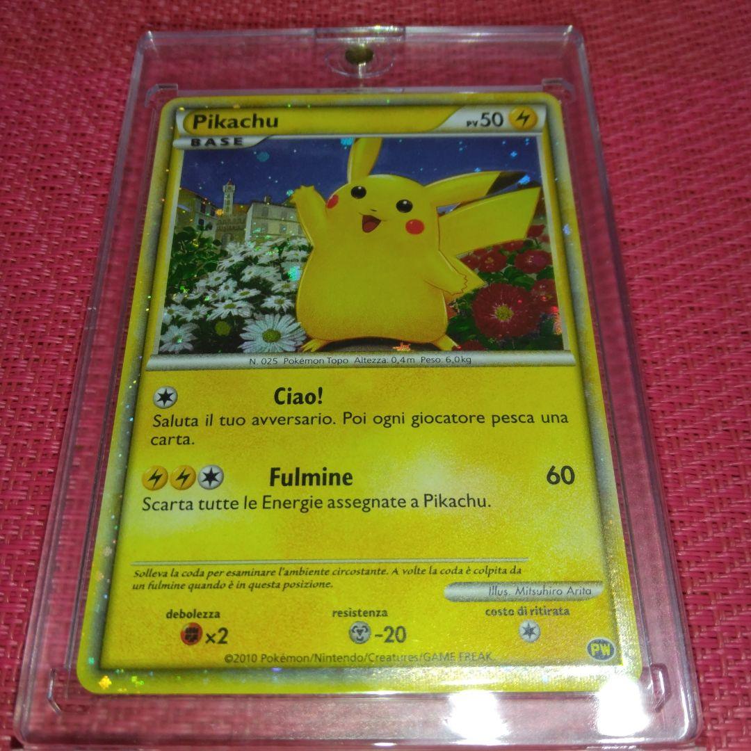 ポケモンカード ピカチュウ プロモ ワールド イタリア ピカチュウワールド