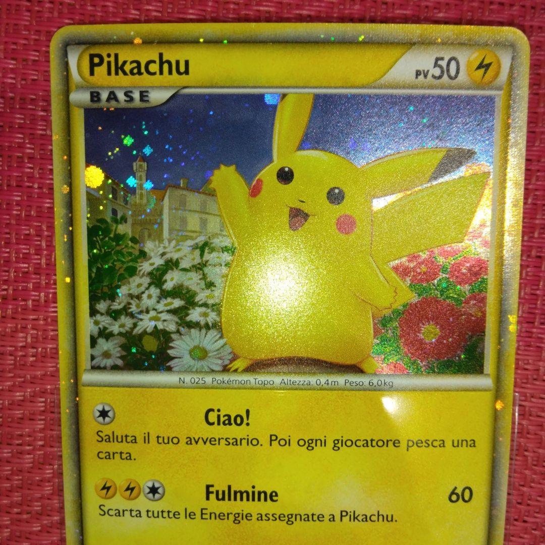 ポケモンカード ピカチュウ プロモ ワールド イタリア ピカチュウワールド