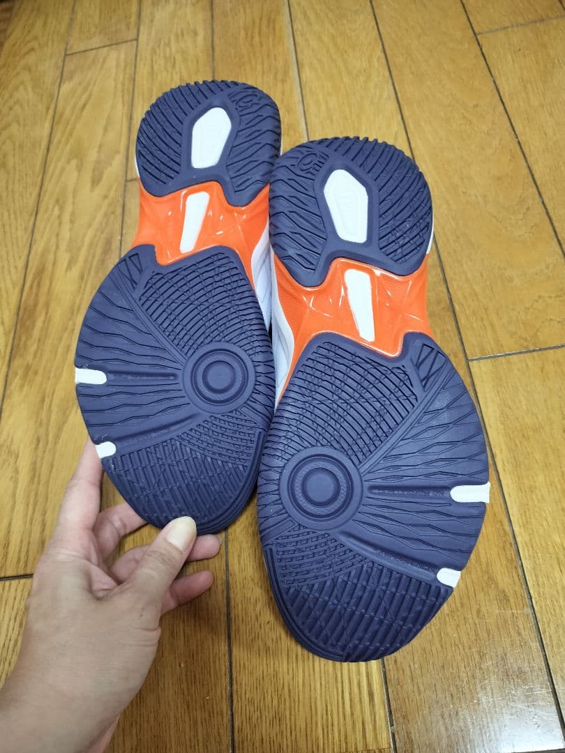 asics バレーボールシューズ ホワイト/ネイビー