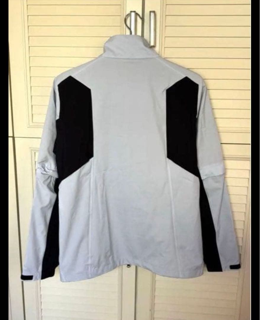 DESCENTE GOLF レインウェア　グレー/ブラック　美品