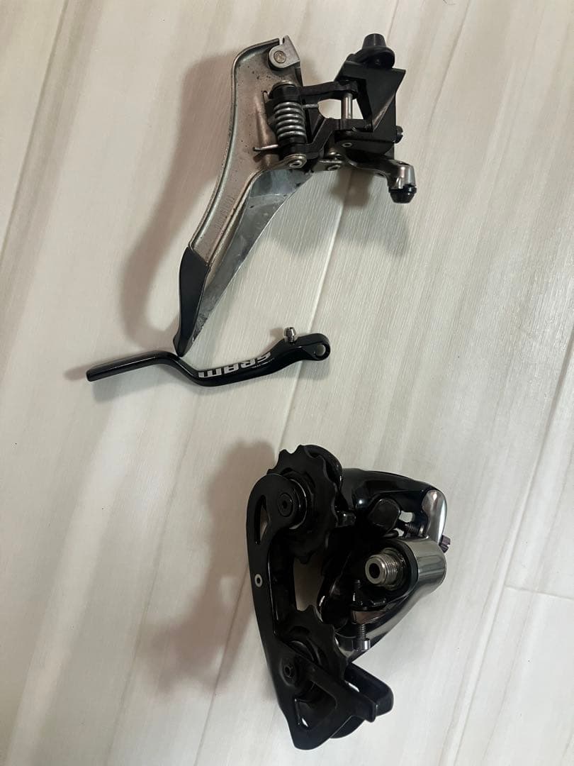 Sram red 2＊11s フロントディレイラー、リアディレイラーセット