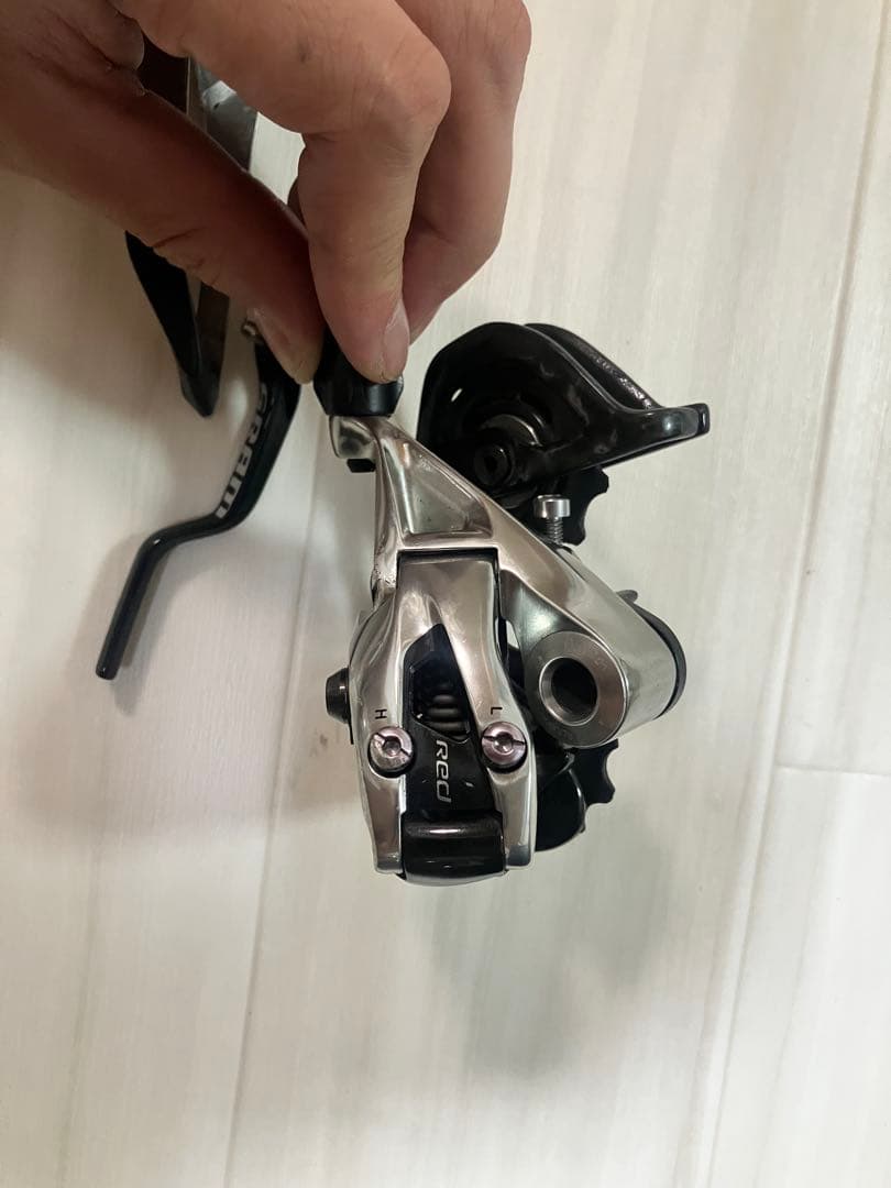 Sram red 2＊11s フロントディレイラー、リアディレイラーセット