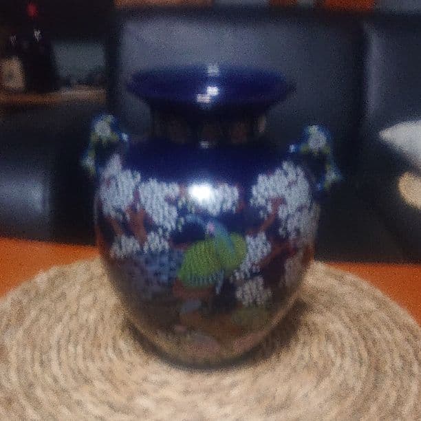 花柄の花瓶
