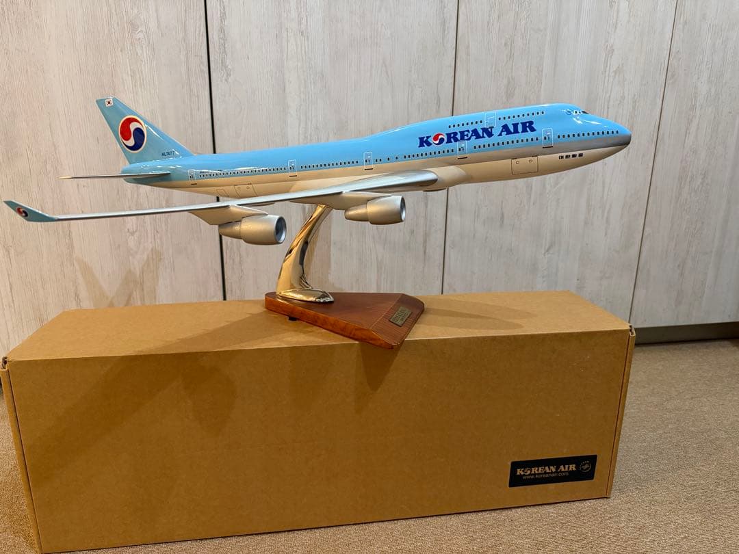 【入手困難】大韓航空 B747-400 旧ロゴ アシアナ統合前モデル