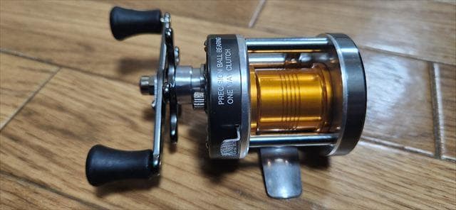 新品Teeway_BL25ベイトリール左ハンドル浅溝小型中華アンバサダー