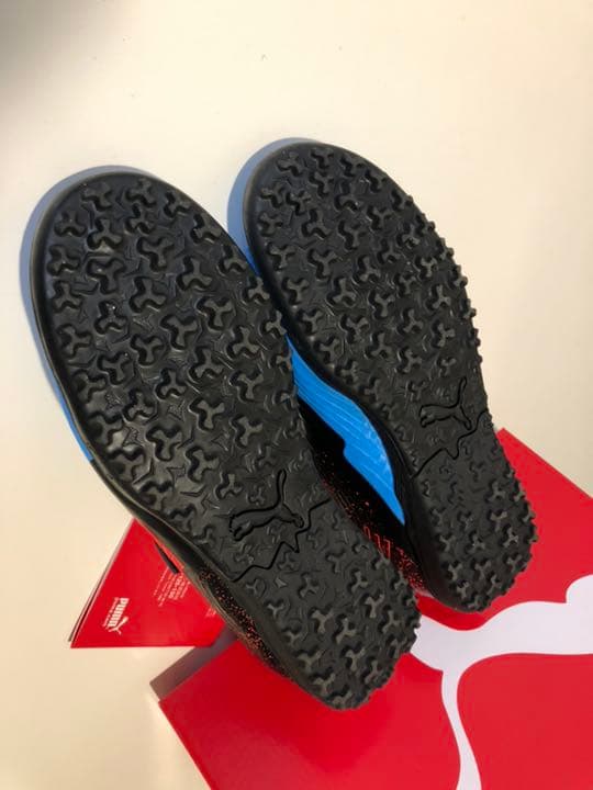 新作 プーマ ワン 19.4 TT V JR PUMA ブルーアズール