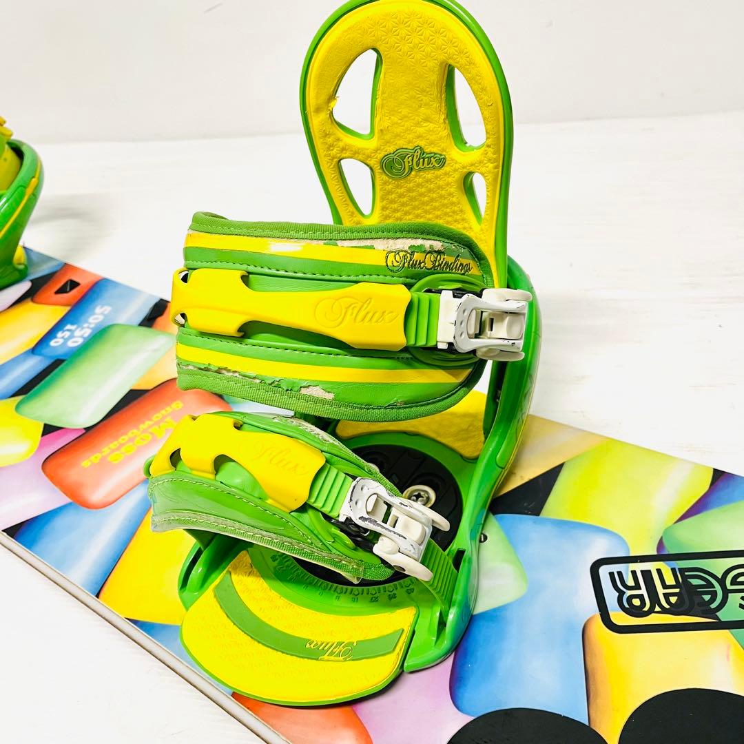MOSS FLUX スノボセット　モス　フラックス　スノーボード　ボード　国産