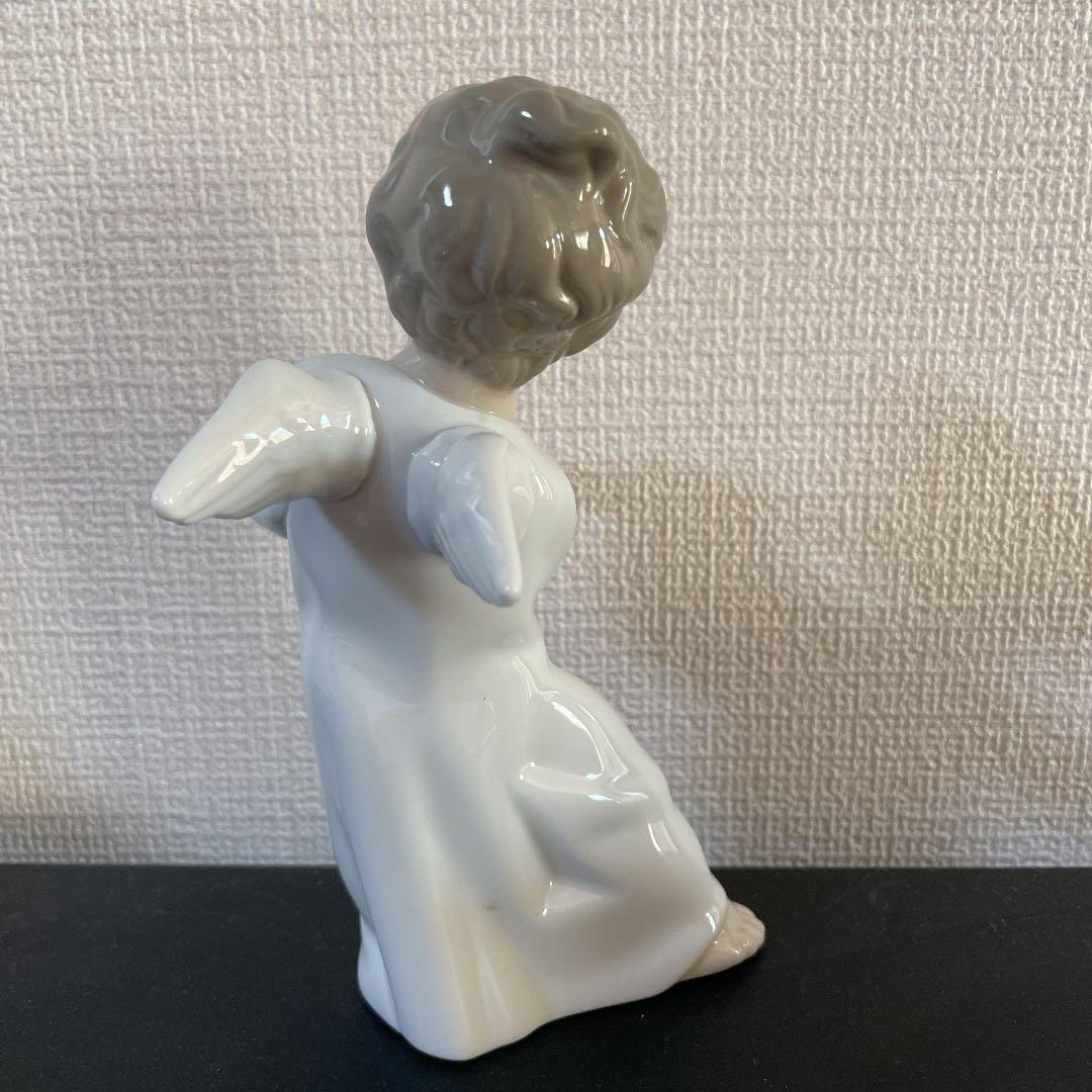 美品 LLADRO／リアドロ フィギュリン／笛を吹く天使 　可愛い