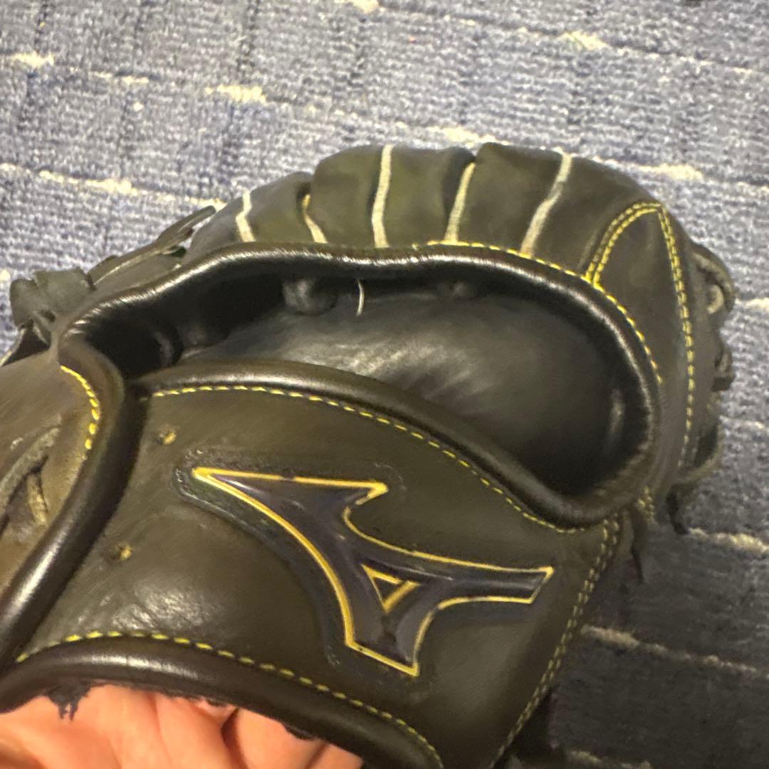Mizuno セレクトナインソフトプラス　少年用軟式グローブ 黒　オールラウンド