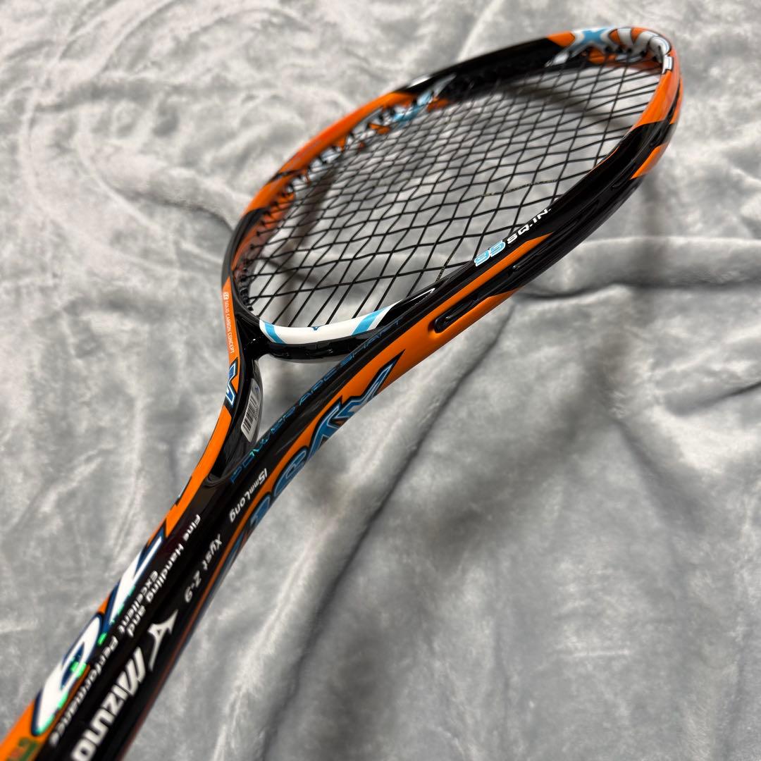 MIZUNO ミズノ Xyst Z9 95sq 軟式テニスラケット 美品　収納袋