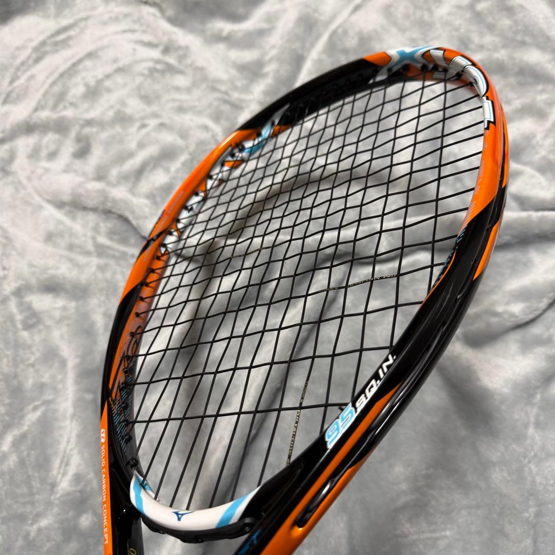 MIZUNO ミズノ Xyst Z9 95sq 軟式テニスラケット 美品　収納袋