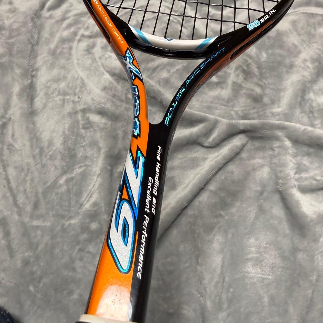 MIZUNO ミズノ Xyst Z9 95sq 軟式テニスラケット 美品　収納袋
