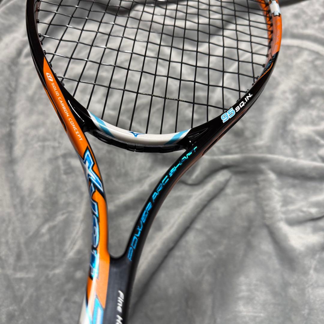 MIZUNO ミズノ Xyst Z9 95sq 軟式テニスラケット 美品　収納袋