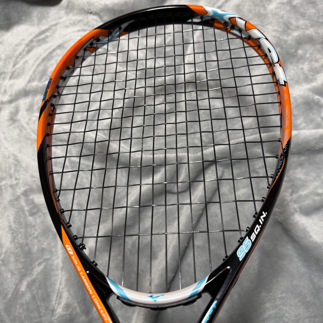 MIZUNO ミズノ Xyst Z9 95sq 軟式テニスラケット 美品　収納袋