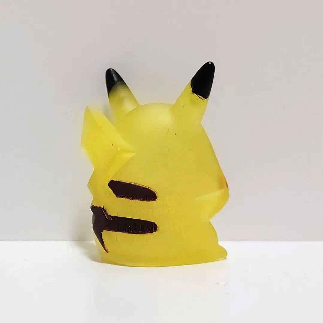 【 激レア 】 ポケモン 変顔ピカチュウ クリア 指人形 ソフビ