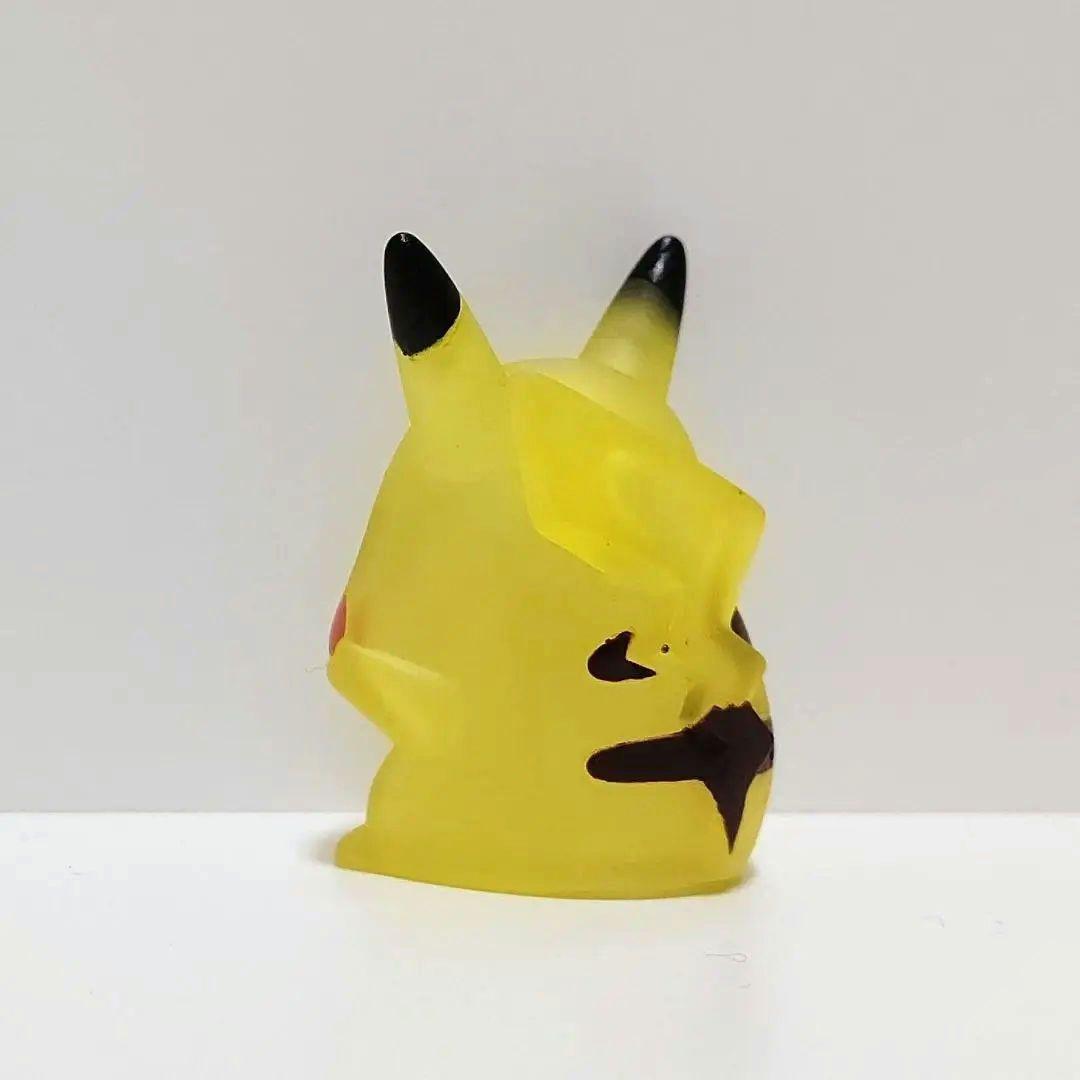 【 激レア 】 ポケモン 変顔ピカチュウ クリア 指人形 ソフビ