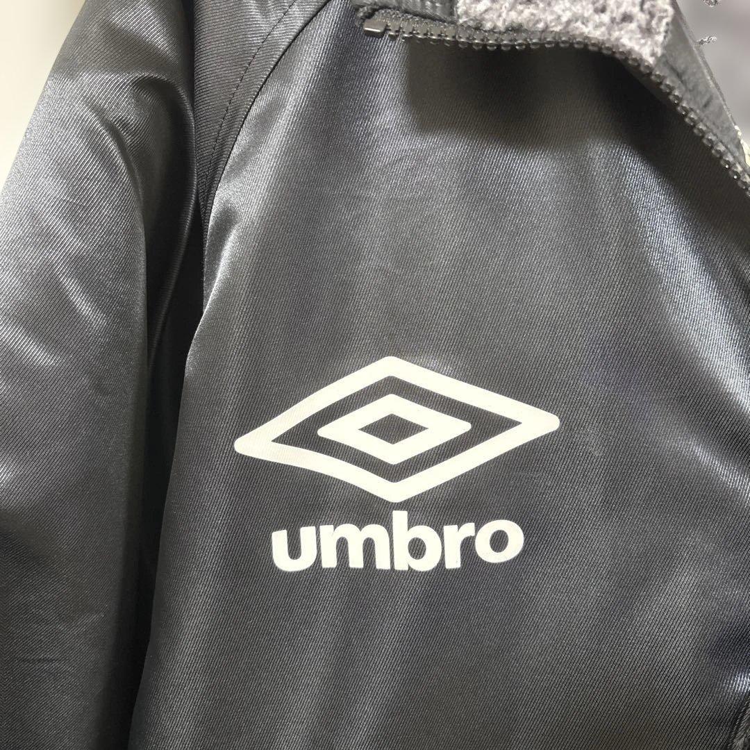 umbro ベンチコート 黒 ボア　極美品