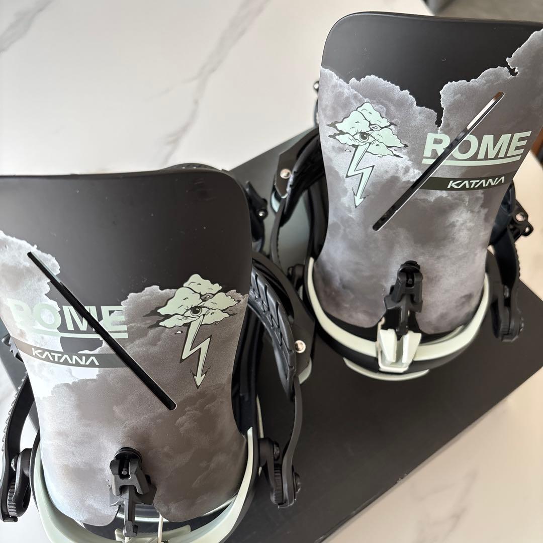 美品 25-26 ROME Katana AW FASE ビンディング ローム
