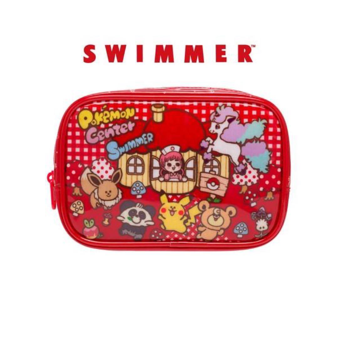 SWIMMER ポケモンコラボ メイクボックスポーチセットHentekoCute