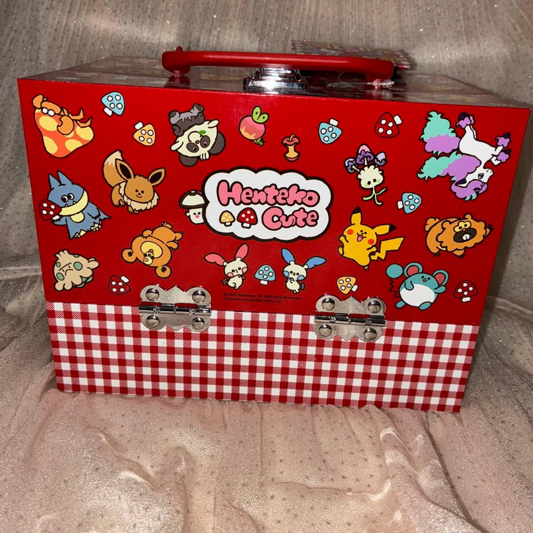 SWIMMER ポケモンコラボ メイクボックスポーチセットHentekoCute