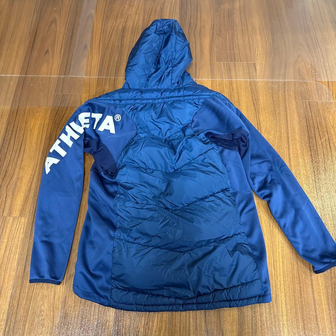 ATHLETA 中綿ウォームジャケット上下セット　ネイビーMサイズ
