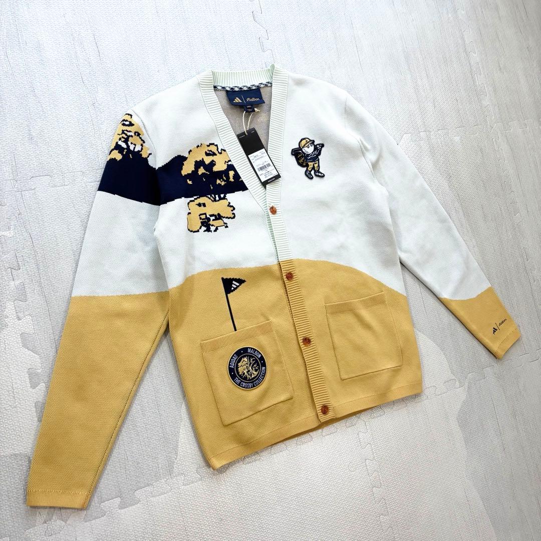 新品未着用 adidas × malbonカーディガン アディダス M相当