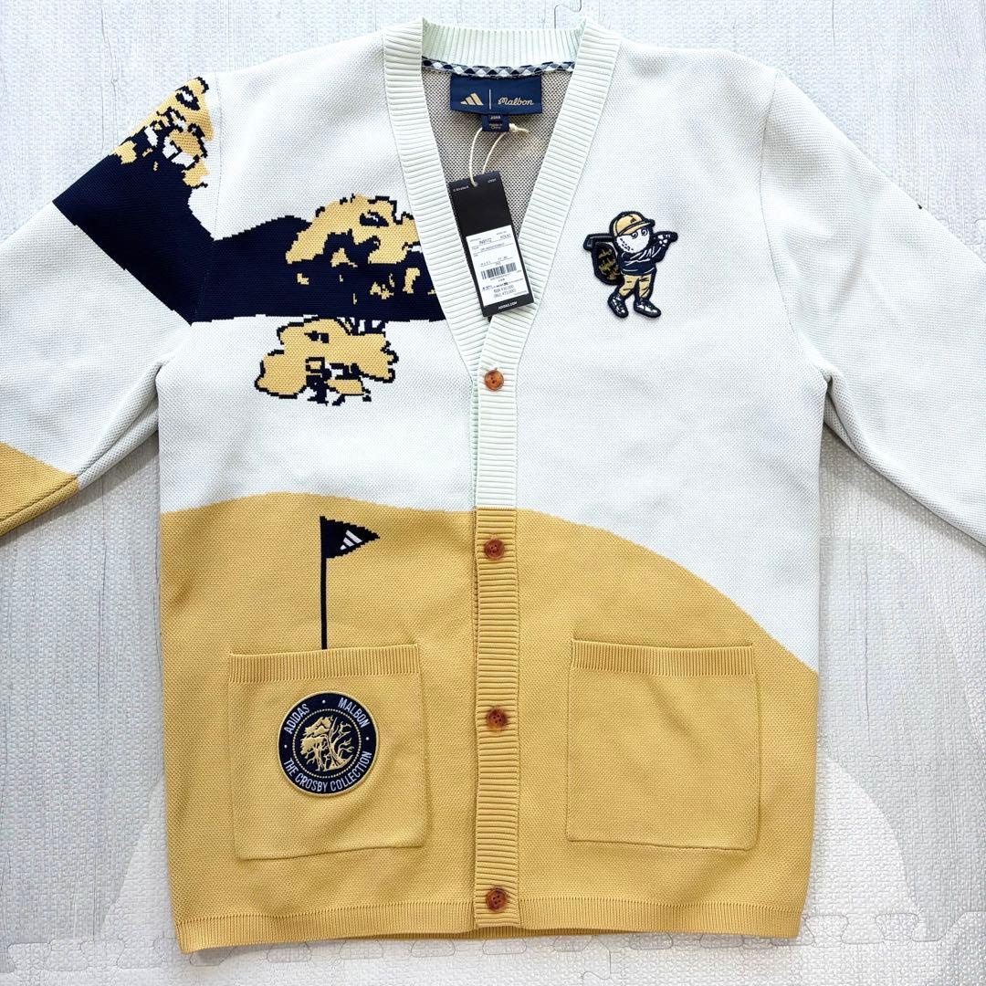 新品未着用 adidas × malbonカーディガン アディダス M相当