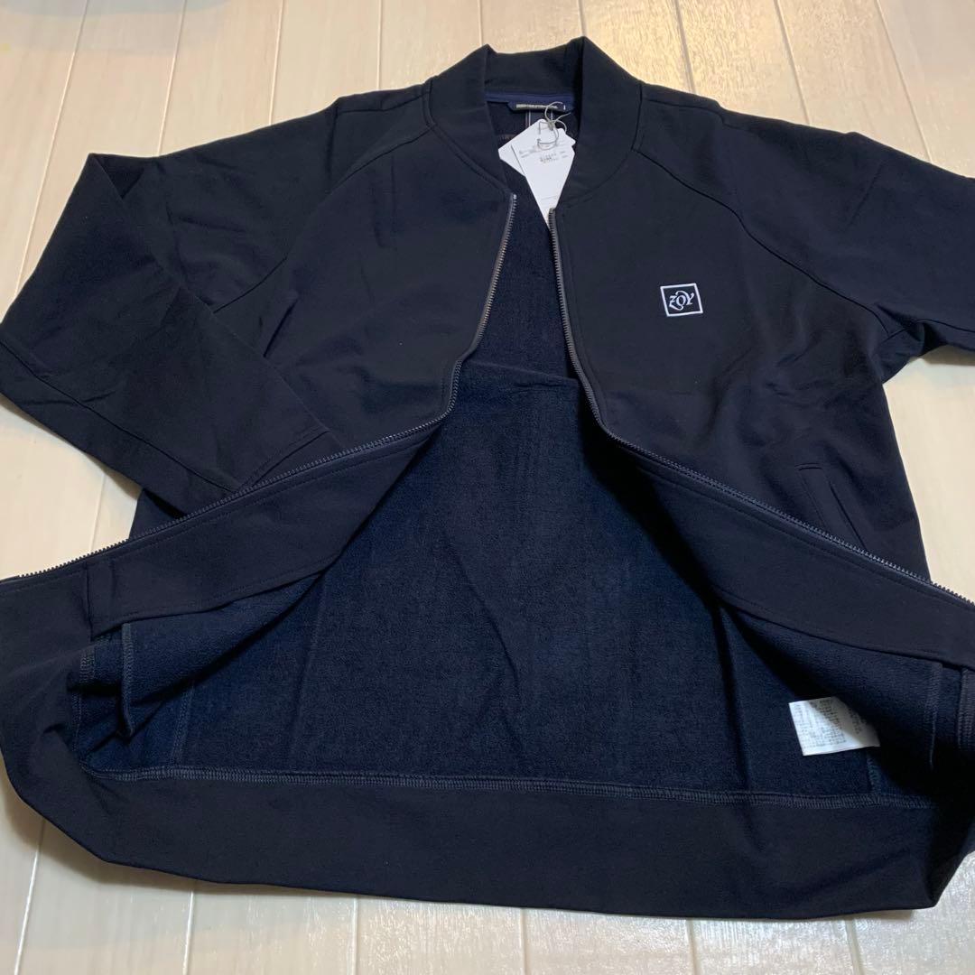 新品■29,700円【zoy ゾーイ 】メンズ　長袖　ジャケット　裏毛　SM 紺