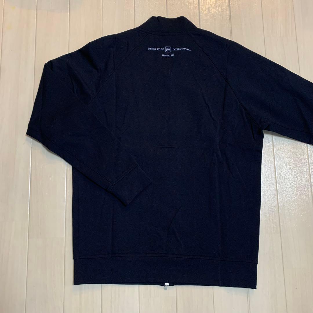 新品■29,700円【zoy ゾーイ 】メンズ　長袖　ジャケット　裏毛　SM 紺
