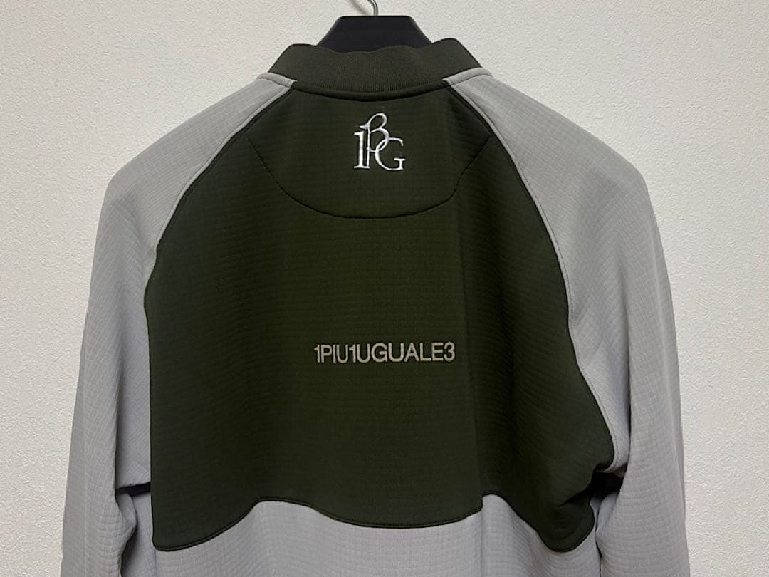 新品1PIU1UGUALE3 GOLF24AWパワーグリッドBLADEポロシャツ