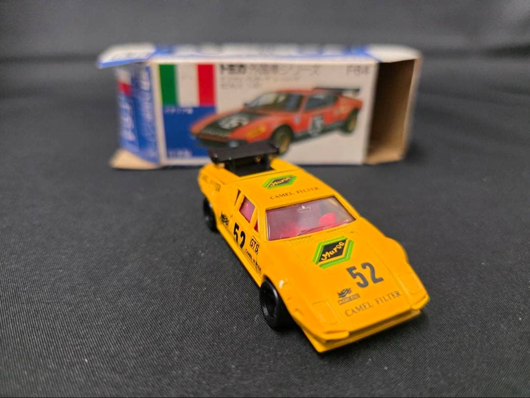 トミカ青箱F64デ・トマソパンテーラレーシング(日本製)
