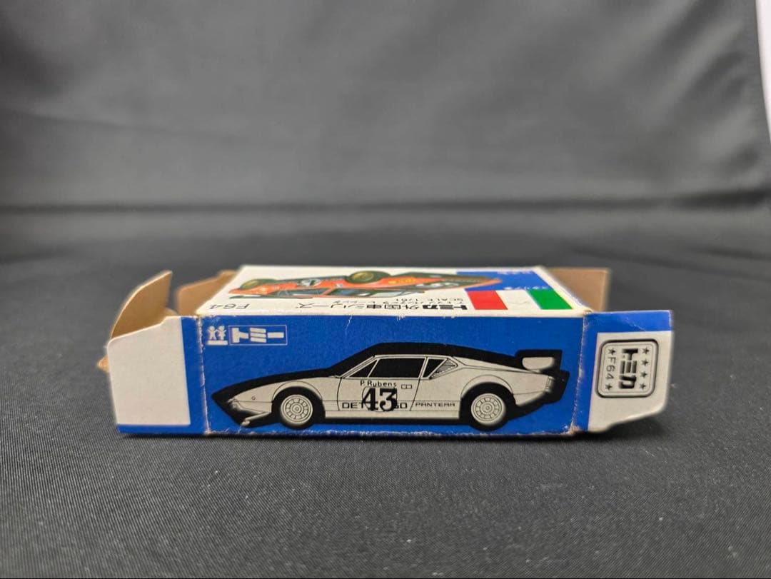 トミカ青箱F64デ・トマソパンテーラレーシング(日本製)