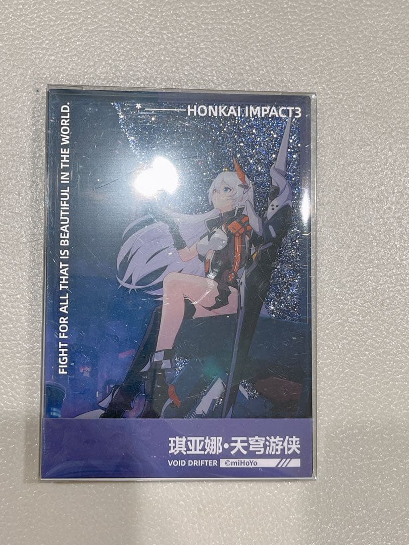 崩壊3rd キアナ　レア　流砂アクリルブロック