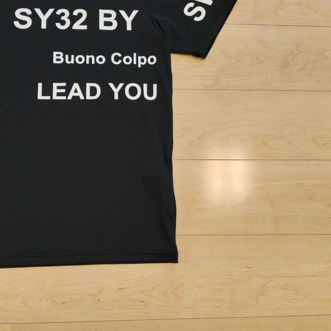 【L】 美品 SY32 BY SWEET YEARS GOLF 半袖モックネック