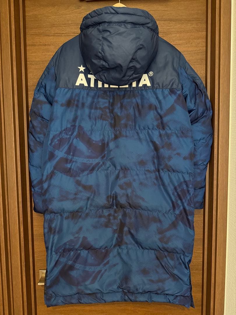 ⭐︎ATHLETA⭐︎フード付きベンチコート 160 ネイビー